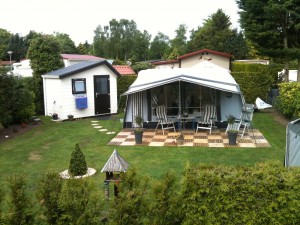 seizoenplaats bij The Hap met prive sanitair